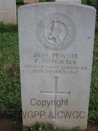 Dar Es Salaam War Cemetery - Potgieter, C